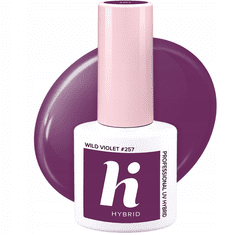 HI HYBRID permanentni uv gel lak za nohte, #257 WILD VIOLET