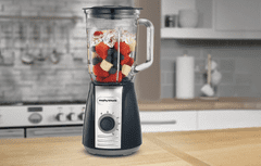 Morphy Richards Morphy Richards 403010 – Zmogljiv kuhinjski mešalnik s steklenim vrčem ČRN