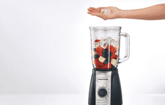 Morphy Richards Morphy Richards 403010 – Zmogljiv kuhinjski mešalnik s steklenim vrčem ČRN