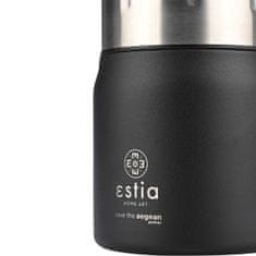 ESTIA HOME ART lonček za kosilo, 0,5l, črn