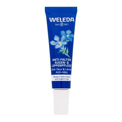 Weleda Blue Gentian & Edelweiss Contouring Eye & Lip Cream lifting krema za okoli oči in ustnic za ženske