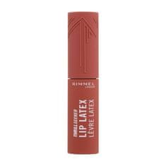 Rimmel Thrill Seeker Lip Latex tekoča šminka z visokim sijajem 6 ml Odtenek 200 so peachy