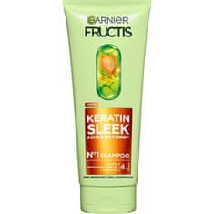 Garnier Šampon za suhe in skodrane lase Fructis Keratin Sleek (šampon) 200 ml