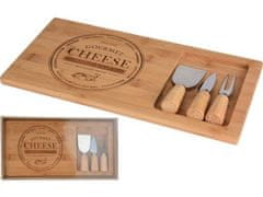 EXCELLENT Odličen KO-784210350 za sir z noži set 4 GOURMET