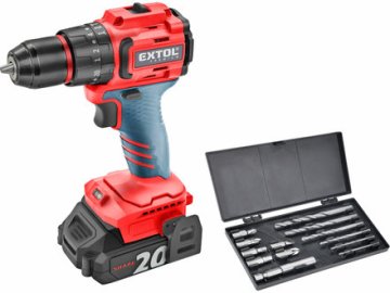 Extol Premium Extol Premium 8891806 SHARE20V, BREZ KRTAČK, 2Ah (2×)