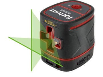 Fortum Linijski laser 4780208 z zeleno črto