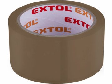 Extol Premium Extol Premium 8856325 tiho, rjava/havana, 48 mm x 66 m debelina 0,050 mm, PP/akrilno lepilo