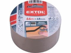 Extol Premium Extol Premium 8856325 tiho, rjava/havana, 48 mm x 66 m debelina 0,050 mm, PP/akrilno lepilo
