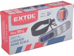 Extol Premium Extol Premium 8822003 ročna digitalna tehtnica za prtljago, 0,05-50 kg