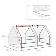 Aga Vrtni rastlinjak 180x90x90 cm