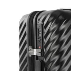 Aga Travel Komplet potovalnih kovčkov MR4672 Črna