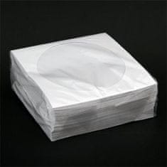 Platinet papirnati ovitek za CD z okencem 100 kosov