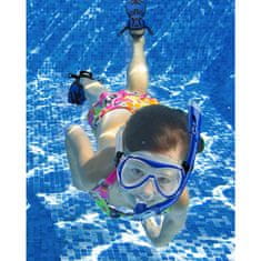 Outdoor master Otroški Komplet za Snorklanje: Maska, Dihalka in Plavuti, moder, 32-37