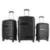 Travel Komplet potovalnih kovčkov MR4681 Črna
