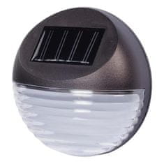 Haushalt Okrogla stenska solarna luč, 4 kosi