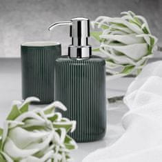 Kela Toaletni set Ava keramika dimno modra 45,0cm 10,0cm KL-24427