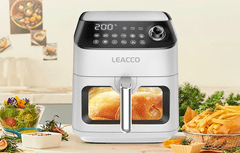 Leacco AF020 – cvrtnik na vroč zrak 4,5 L, 1050 W (bel)