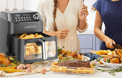 Leacco AF020 – cvrtnik na vroč zrak 4,5 L, 1050 W (bel)