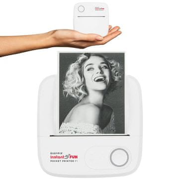 EasyPix Žepni tiskalnik fotografij InstantFUN P1 (EASYPIX10102)
