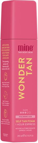 Minetan Pena za samoporjavitev z vlažilnimi in anti-age učinki Wonder Tan (pena za samoporjavitev) 200 ml