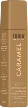Minetan Pena za samoporjavitev z zlatim učinkom Caramel (Self Tan Foam) 200 ml