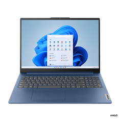 Lenovo IdeaPad Slim 3 prenosnik, R7 7730U, 16GB, SSD512GB, 40,64 (16), WUXGA, W11H (82XR009SSC)