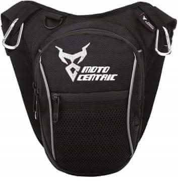 Korbi Motoristična torba za nogo, siva torbica Motocentric