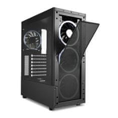 Sharkoon TK5M RGB ATX okno gaming črno ohišje