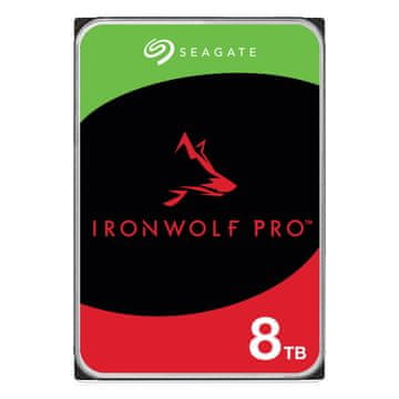 Seagate IronWolf PRO NAS 8TB 3,5" SATA3 256MB 7200rpm ST8000NT001 trdi disk