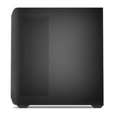 Sharkoon AK3 RGB midiATX RGB okno gaming črno ohišje