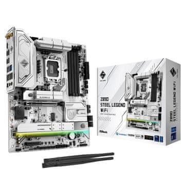 ASRock Z890 Steel Legend WIFI LGA1851 DDR5 gaming RGB ATX osnovna plošča