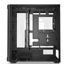 Sharkoon AK4W RGB Strip midiATX okno gaming črno ohišje
