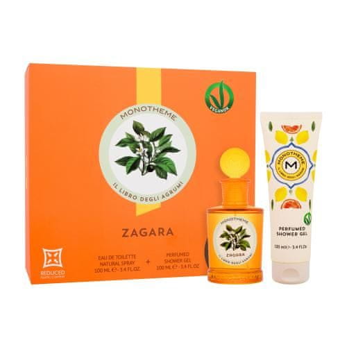 MONOTHEME Book of Citruses Zagara Set toaletna voda 100 ml + gel za prhanje 100 ml unisex
