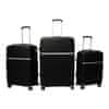 Aga Travel Komplet potovalnih kovčkov MR4679 Črna