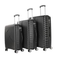 Aga Travel Komplet potovalnih kovčkov MR4677 Črna