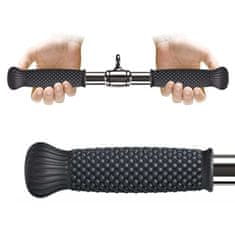 MG Pull Down Bar triceps adapter za jeklenico, črna