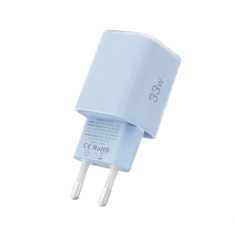 Tech-protect NCM33W polnilnik USB / USB-C 33W PD QC, svetlomodro