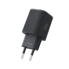 Tech-protect NCM33W polnilnik USB / USB-C 33W PD QC, črna