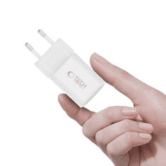Tech-protect NCM33W polnilnik USB / USB-C 33W PD QC, bela