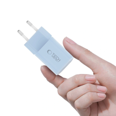 Tech-protect NCM33W polnilnik USB / USB-C 33W PD QC, svetlomodro