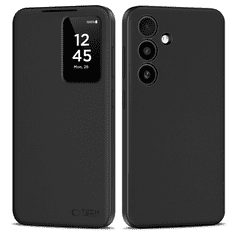 Tech-protect Smart Wallet knjižni ovitek za Samsung Galaxy S25, črna