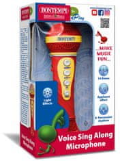 Bontempi mikrofon s svetlobnimi efekti (412020)