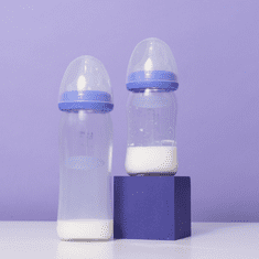 Lansinoh Set začetnih stekleničk 1x 160ml + 1x 240ml s seskom NaturalWave TM (S+M+L)