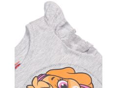 Paw Patrol Paw Patrol SKYE Siva obleka s kratkimi rokavi, dekliška obleka, bombaž 110cm