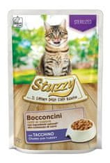 STUZZY Cat žepek za odrasle Sterilizirana puranja 85g