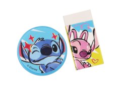 Disney DISNEY Stitch KOMPLET šolskih potrebščin: šilček za svinčnike, šilček za barvice + radirka 