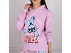 Disney DISNEY Stitch BOMBAŽNA majica s KAPUCO za deklice, natakne se čez glavo, 100 % BOMBAŽ 146-152cm