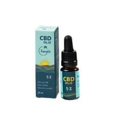 Kanabi CBD olje 5 %, 10 ml, polni spekter