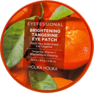 Holika Holika Posvetlitveni hidrogelni obliži za oči Eyefessional Brightening Tangerine (obliž za oči) 60 kosov