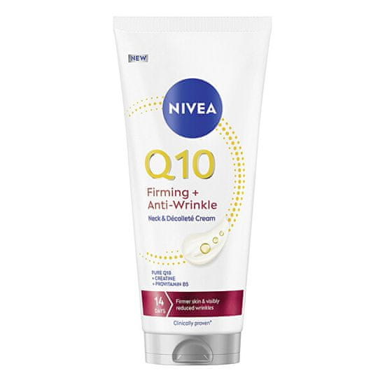 Nivea Krema za učvrstitev in boj proti gubam za vrat in dekolte Q10 200 ml